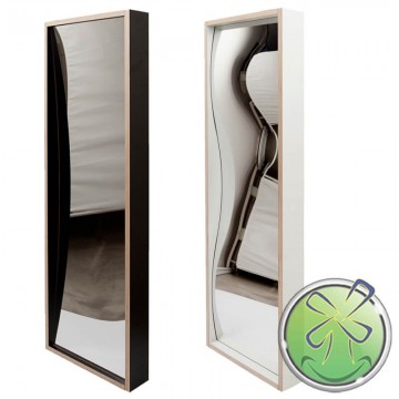 Zerrspiegel 120x40cm Birken